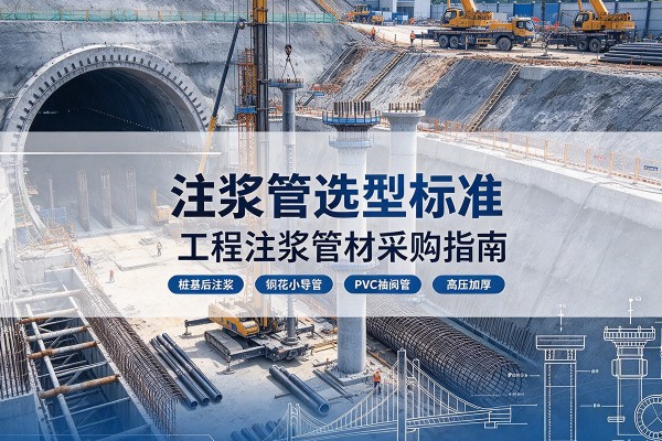 鲁山注浆管选型标准